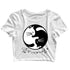 Coding Nerd Engineering CODE IS CLEAN MIND IS DIRTY Custom Printed Graphic Design Crop Top T-Shirt for Women